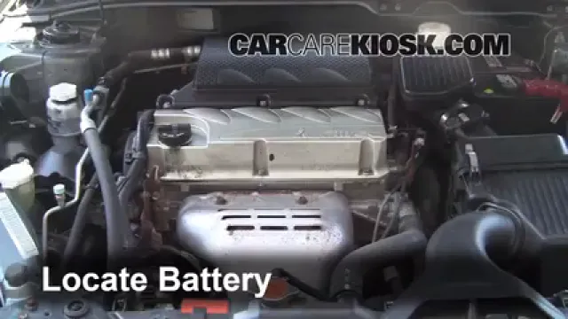 2005 Mitsubishi Galant ES 2.4L 4 Cyl. Batterie Début de saut